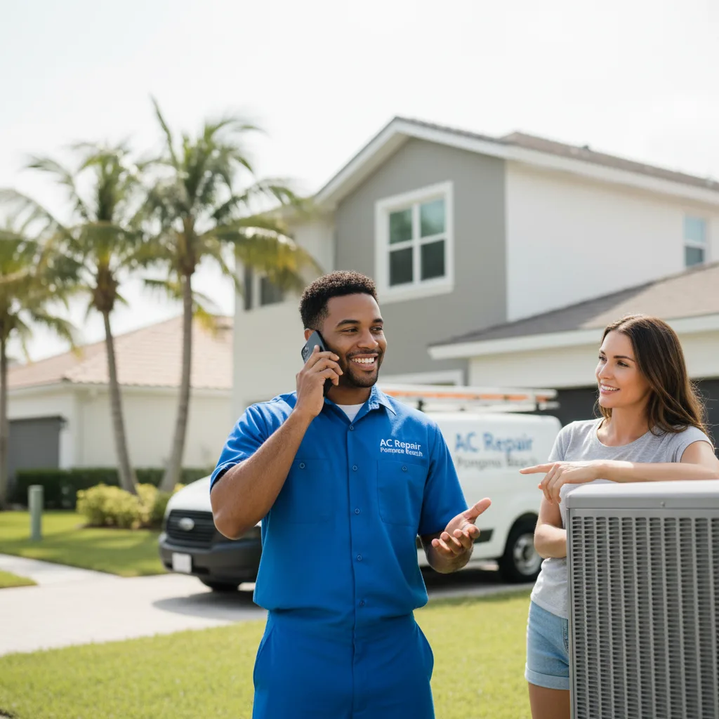AC Repair Pompano Beach customer support in Minford